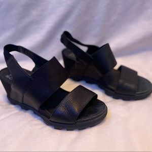 Black Sorel Women's Joanie II Slingback Sandal